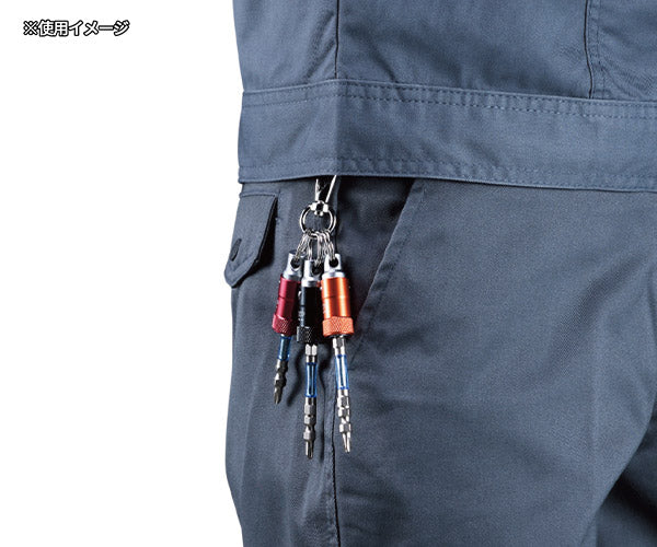 TOP ワンタッチ式ビットホルダー3色セット (EWB-RBKORN)(4975180933881) トップ工業