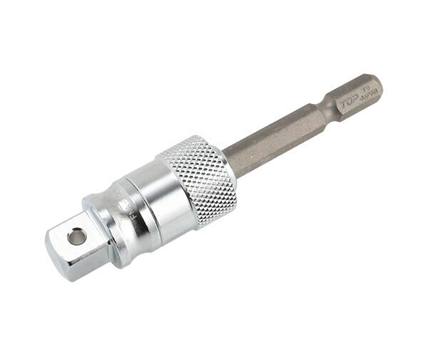 TOP 9.5sq.電動ドリル用強替軸インパクトソケットアダプター(40V対応) ピン止め穴あきタイプ FNA-3TK 3/8 差込角9.5mm トップ工業 耐久性5倍以上