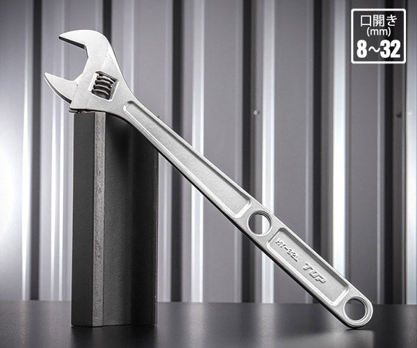 TOP 空調用モンキーレンチ エアワイド HY-32L (4975180150493) トップ工業 天カセ冷媒配管作業専用ロングモンキーレンチ