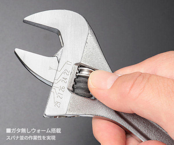 TOP 空調用モンキーレンチ エアワイド HY-32L (4975180150493) トップ工業 天カセ冷媒配管作業専用ロングモンキーレンチ