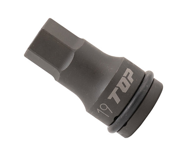 TOP 12.7sq.インパクトレンチ用ヘキサゴンソケット PHB-419 サイズ19mm トップ TOP工業 1/2 12.7mm 六角穴付ボルト締め・緩め