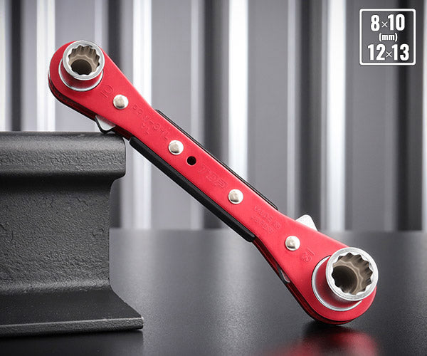 TOP ラチェットレンチ ハイラッチ 8x10・12x13mm PRW-3HL アルミ合金仕様 トップ工業 板ラチェットレンチ ラチェットハンドル