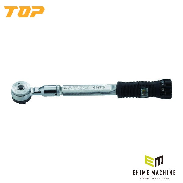 TOP ラチェット形グリップ付トルクレンチ 調整範囲2~6N・m トルク管理 (RH-6NTG)(4975180375988)トップ工業