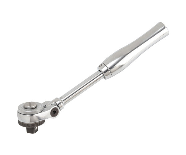TOP 首振り伸縮ラチェットハンドル 差込角9.5mm (SR-3)(4975180552808) トップ工業 ショートにも変身 1本3役