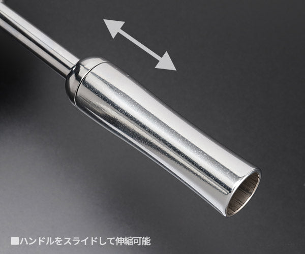 TOP 首振り伸縮ラチェットハンドル 差込角12.7mm SR-4 トップ工業 ショートにも変身 1本3役