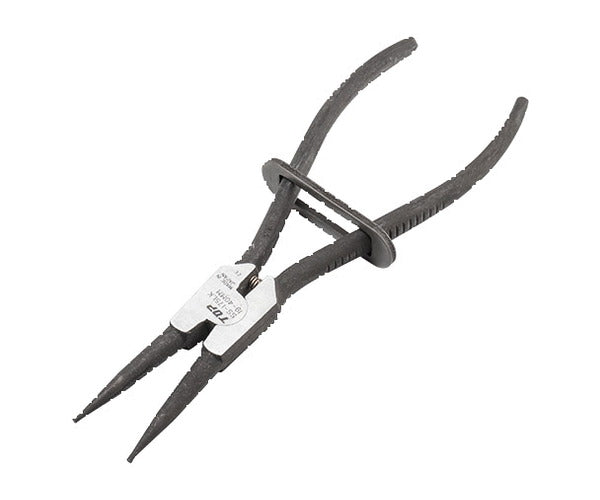 TOP SS-175LK ロック式スナップリングプライヤー 軸用 直爪 175mm 使用範囲19~40mm トップ工業 TOP工業