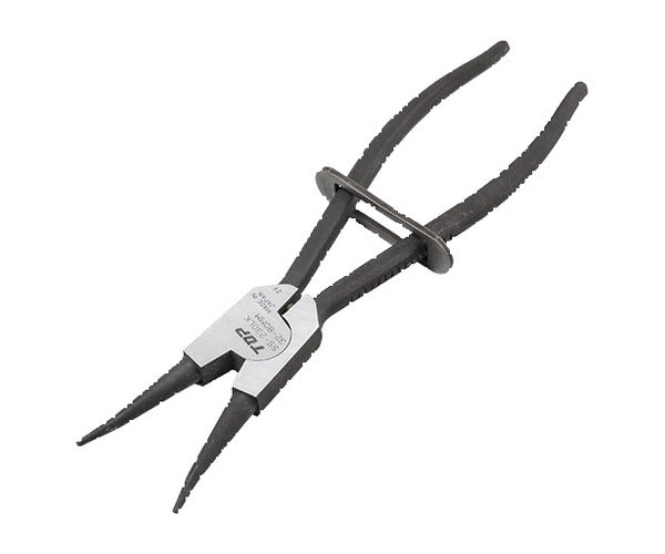 TOP SS-230LK ロック式スナップリングプライヤー 軸用 直爪 230mm 使用範囲32~80mm トップ工業 TOP工業