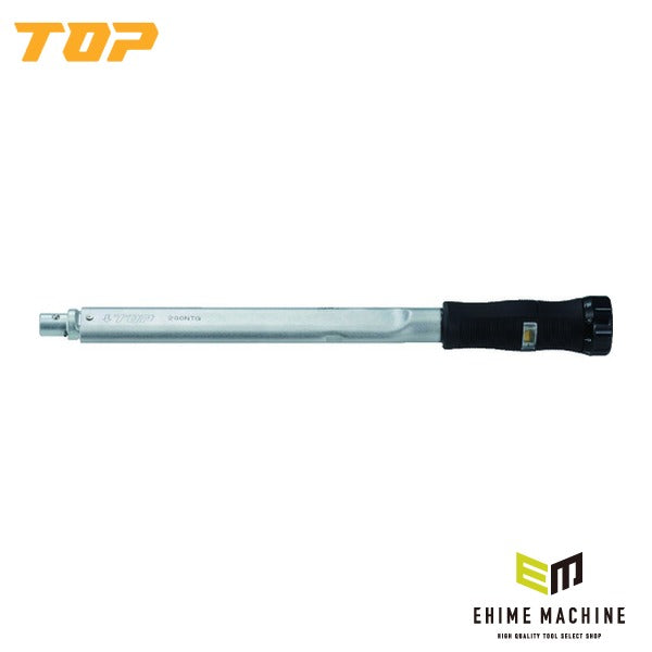 TOP グリップ付プリセット形トルクハンドル 調整範囲40~200N・m ヘッド交換式 (T-200NTG)(4975180376206)トップ工業