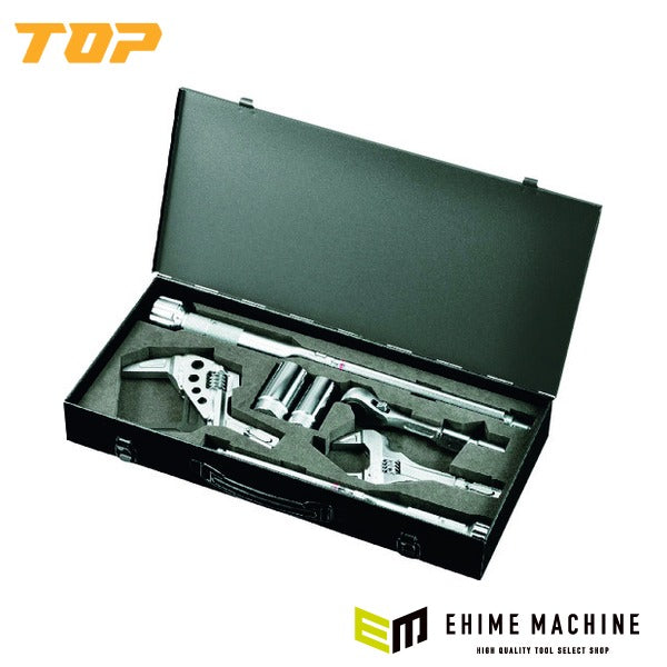 TOP 配管継手用/分水栓用 トルクレンチセット トルク管理 (THR4V-1020NT)(4975180371454)トップ工業