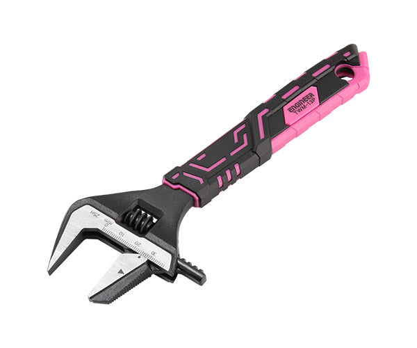 エンジニア ハイブリッドモンキー 222mm ピンク TWM-13P (4989833063603) ENGINEER モンキー&パイプ兼用 ネジレスQ搭載 スリムグリップ