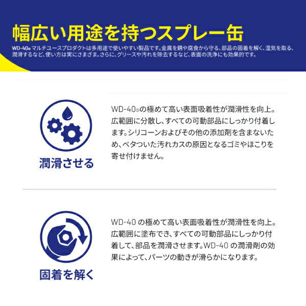 WD-40 WD007 超浸透性防錆剤 400ml 万能タイプのMUPシリーズ メテオAPAC