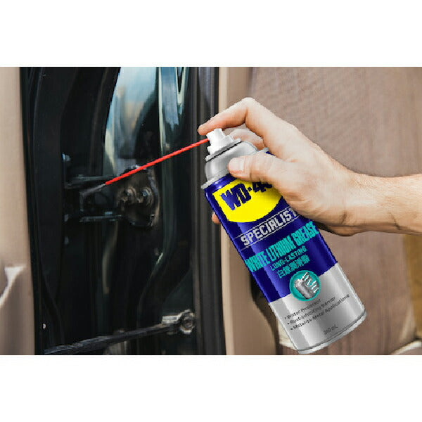 WD-40 WD300 ホワイトリチウムグリース 360ml メンテナンス時期を目視 白色溶剤 性能を工業向けに拡張&強化したスペシャリストシリーズ メテオAPAC
