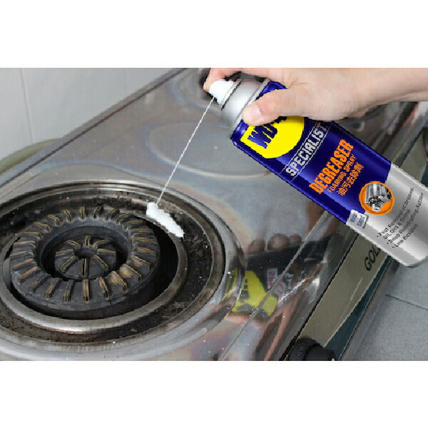 WD-40 WD302 ディグリーザー 泡タイプ 450ml 脱脂剤 パーツクリーナー 性能を工業向けに拡張&強化したスペシャリストシリーズ メテオAPAC