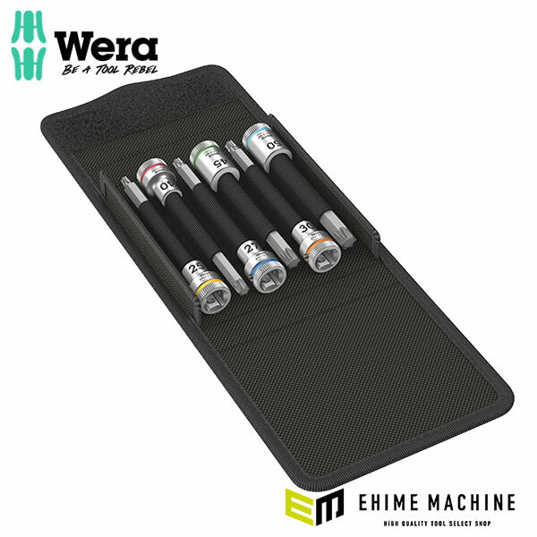 日本正規品 ヴェラ 3/8DR/6点(Torx)ビットソケットセット(ホールド) (003185)(4013288195074) ベラ Wera