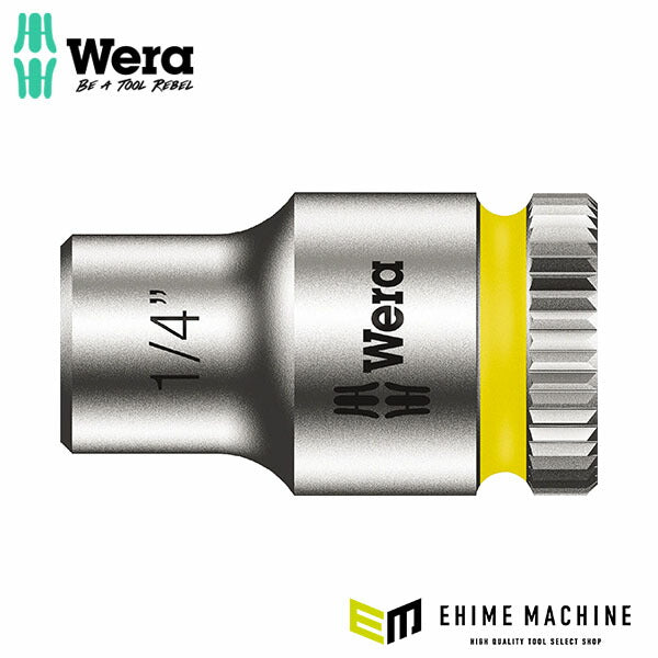 【数量限定】Wera(ヴェラ) 05004203001 | Zyklop ソケッ 日本正規品 ヴェラ 1/4DRx 1/4 ソケット(ZYKLOP) (003516