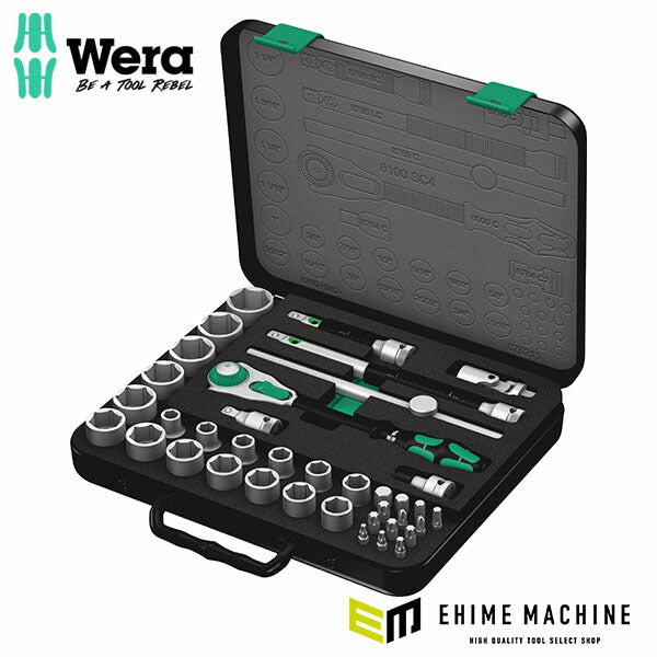 日本正規品 ヴェラ 1/2DR ソケットレンチセット(ZYKLOP) (003647)(4013288121202) ベラ Wera