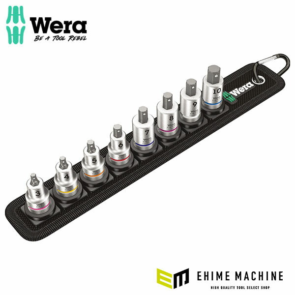 日本正規品 ヴェラ 3/8DR(Hex-Plus)ビットソケットセット(ホールド