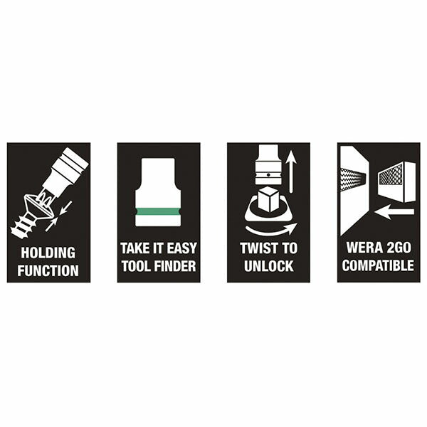 日本正規品 ヴェラ 3/8DR/9点(Torx)ビットソケットセット(ホールド) (003972)(4013288194961) ベラ Wera