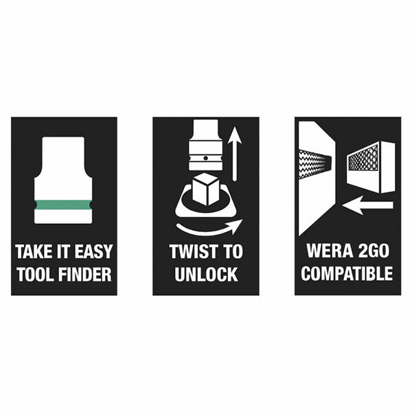 日本正規品 ヴェラ 3/8DR ソケットセット (003973)(4013288194978) ベラ Wera