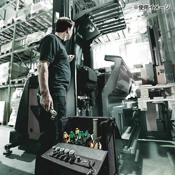 日本正規品 ヴェラ ソケットレンチセット 1/2SQ HEX10-19mm レール (003995)(4013288204400) ベラ Wera