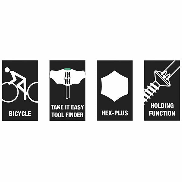 日本正規品 ヴェラ 10本組T型レンチセット HEX TX メタルラック付 (004174)(4013288220592) ベラ Wera