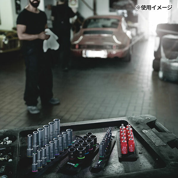 日本正規品 ヴェラ 6本組ディープソケットセット 1/2SQ 10-19mm (005470)(4013288223272) ベラ Wera