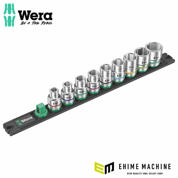 日本正規品 ヴェラ ソケットレンチセット 1/2SQ インチ HEX 3/8-1 (005480)(4013288223296) ベラ Wera