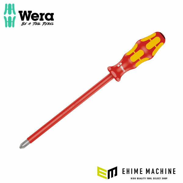 日本正規品 ヴェラ #4x200mm (Pozidriv)ドライバー(絶縁) (006168)(4013288029867) ベラ Wera