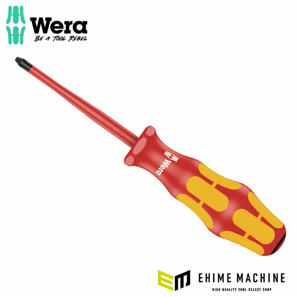 日本正規品 ヴェラ #1x80mm (Pozidriv)ドライバー(絶縁) (006460)(4013288160188) ベラ Wera
