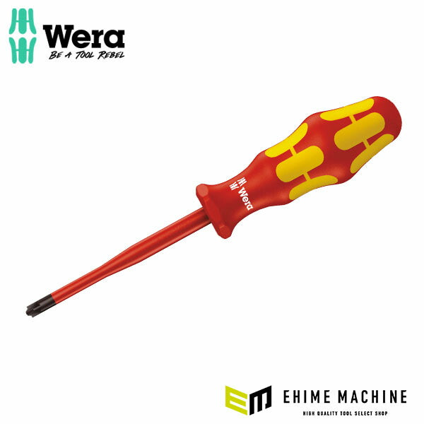日本正規品 ヴェラ PZ1x 80mm (Pozi)ドライバー(絶縁/先細) (006465)(4013288160263) ベラ Wera