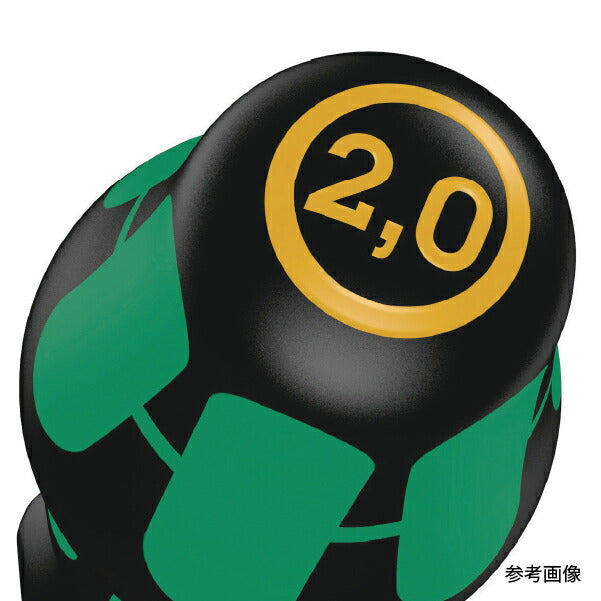 日本正規品 Wera 008061 335 電工用ブレード レーザーチップマイナスドライバー 細軸 先端サイズ1.2x6.0mm 丸軸ドライバー 05008061001 ヴェラ ベラ