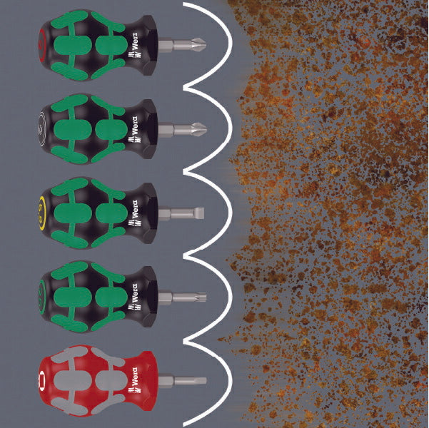 日本正規品 Wera 008870 スタビードライバーセット 5本組 スタッビドライバーセット 05008870001 ヴェラ ベラ