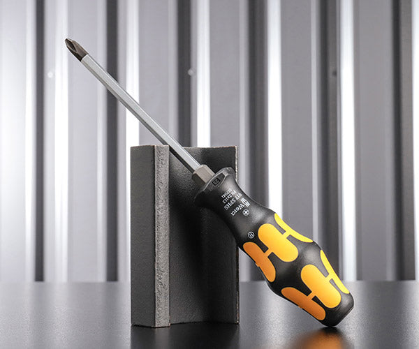 日本正規品 Wera 017041 917 SPHS ネジノミ 貫通タイプ プラスドライバー 先端サイズPH2 ネジ締め ハツリ タガネ 05017041001 ヴェラ ベラ