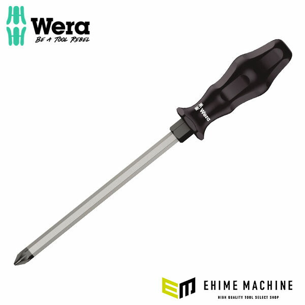 日本正規品 ヴェラ #4 x200mm (Poz)ドライバー(貫通柄) (017056)(4013288017802) ベラ Wera