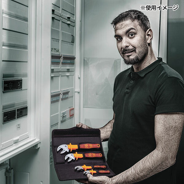 日本正規品 ヴェラ 4本組絶縁JOKERセット ツールロール入 (020170)(4013288221803) ベラ Wera