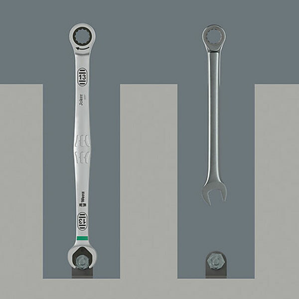 日本正規品 ヴェラ 10mm コンビネーションラチェットレンチ ロング JOKER (020351)(4013288233325) ベラ Wera