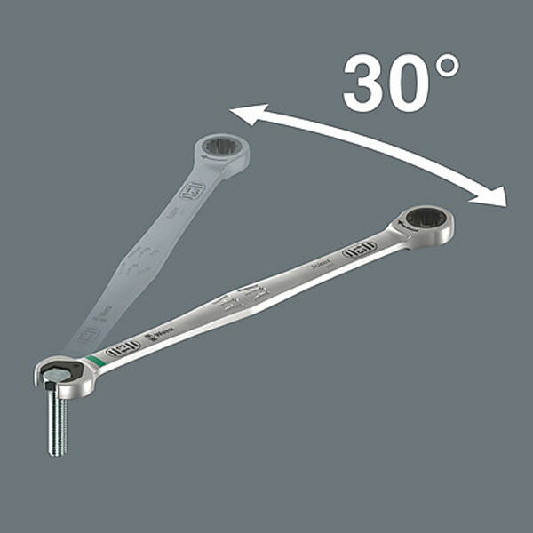 日本正規品 ヴェラ 17mm コンビネーションラチェットレンチ ロング JOKER (020353)(4013288233356) ベラ Wera