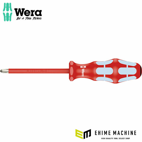 日本正規品 ヴェラ PZ1x 80mm (Poz)ドライバー(絶縁/ステン) (022740)(4013288183941) ベラ Wera