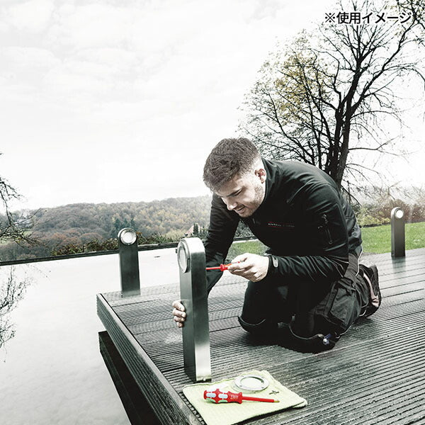 日本正規品 ヴェラ PZ1x 80mm (Poz)ドライバー(絶縁/ステン) (022740)(4013288183941) ベラ Wera