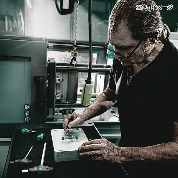 日本正規品 ヴェラ 10本組T型レンチセット HEX インチ ラック付 (023451)(4013288214836) ベラ Wera