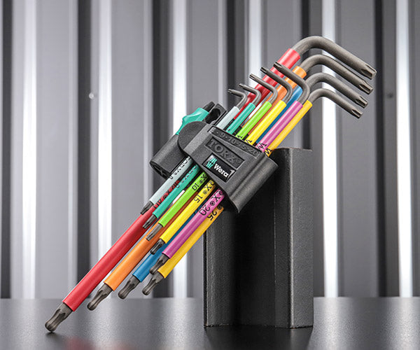 日本正規品 Wera 024480 967/9 TX XL ボールポイントL型トルクスレンチセット 9本組 ホルダー付 05024480001 ヴェラ ベラ