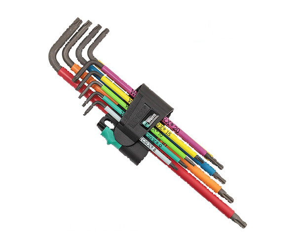 【7月の特価品】日本正規品 Wera 024480 967/9 TX XL ボールポイントL型トルクスレンチセット 9本組 ホルダー付 05024480001 ヴェラ ベラ