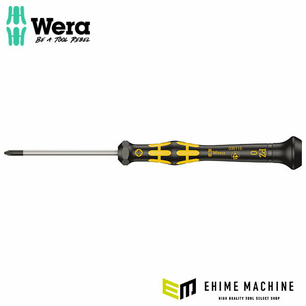 日本正規品 ヴェラ PZ0x60mm (Pozi)ドライバー(精密/ESD) (030115)(4013288039149) ベラ Wera