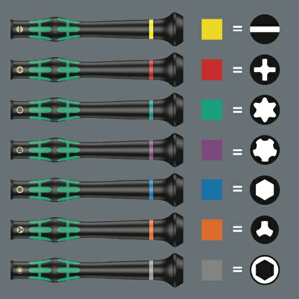 【6月の特価品】日本正規品 Wera 030181 2050/6 精密ドライバーセット6本組 ラック付き 05030181001 ヴェラ ベラ
