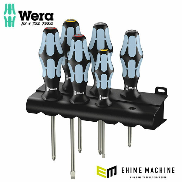 日本正規品 ヴェラ 6本組 (+ - PZ)ドライバー(ステンレス) (032063)(4013288111739) ベラ Wera