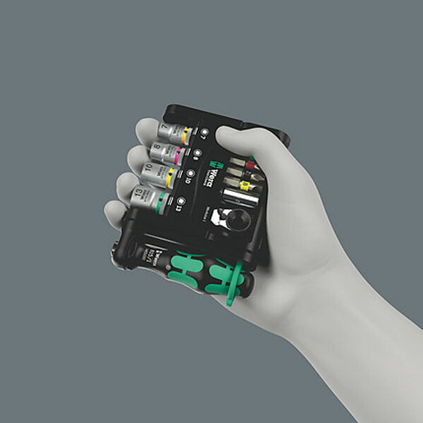 日本正規品 Wera 049000 ツールセット ツールチェック モジュラー 1 21点セット コンパクト工具ケース付 (4013288234230) ヴェラ ベラ