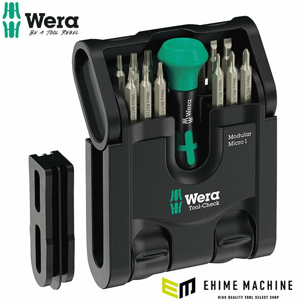 日本正規品 ヴェラ Tool-Check Modular Micro 1 精密ドライバーセット 21点 (049002)(4013288234247) ベラ Wera