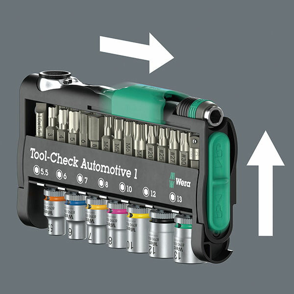 日本正規品 ヴェラ ツールチェック 1 自動車用 38点入 (049065)(4013288234827) ベラ Wera