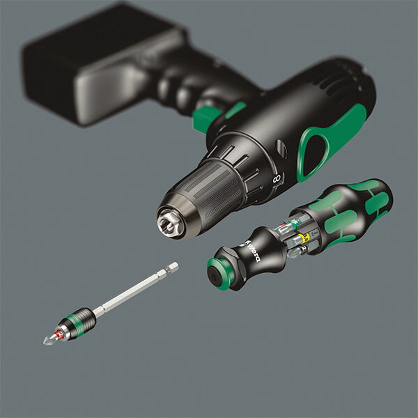 日本正規品 ヴェラ (+ - Pozi)ドライバービットセット(ハンドル付) (051021)(4013288098917) ベラ Wera