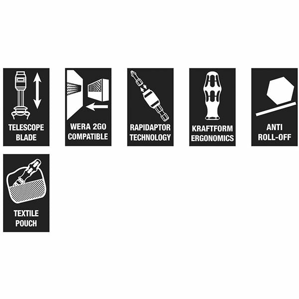 日本正規品 ヴェラ Kコンパクト22 ドライバービットセット ポーチ入 (051023)(4013288098924) ベラ Wera